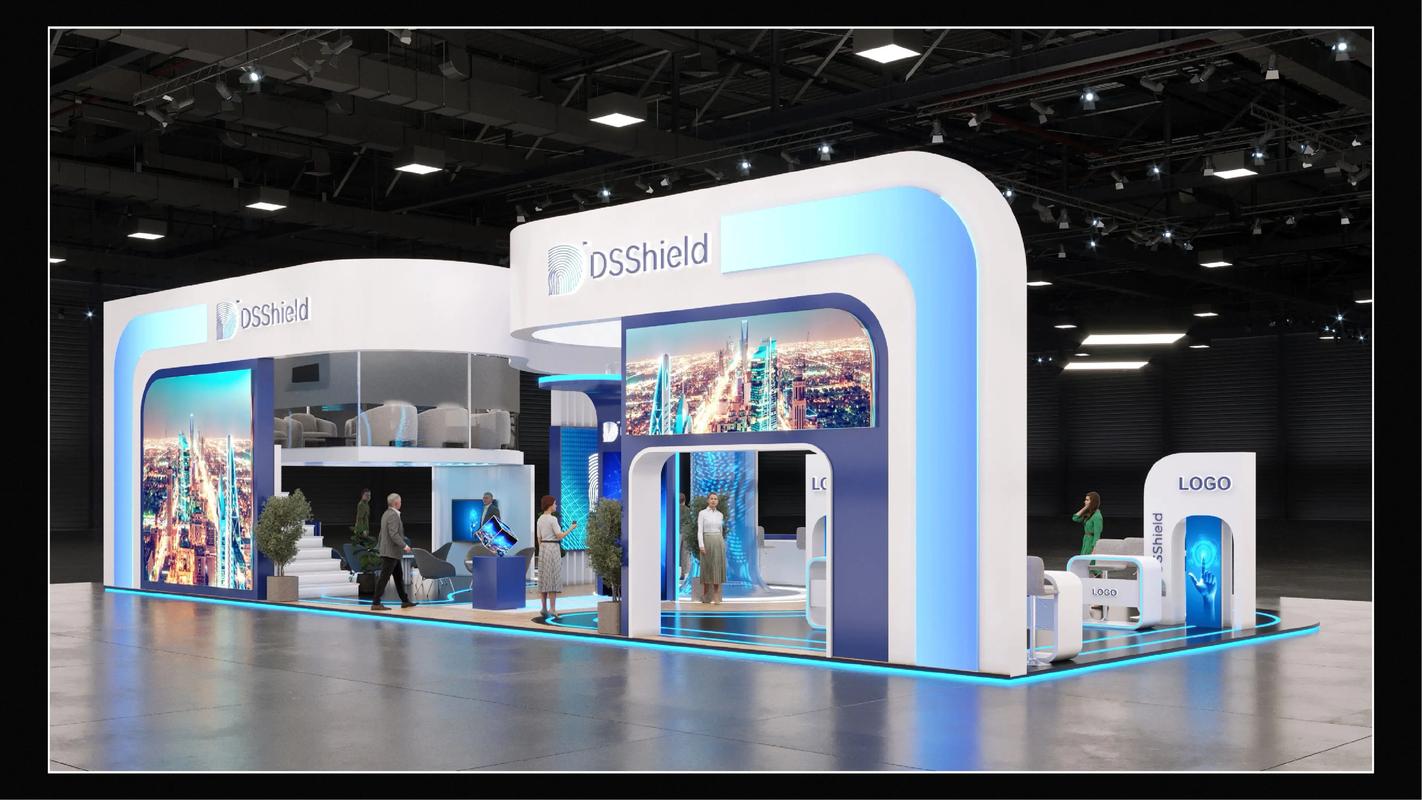 深圳展览会展台设计策划搭建效果图欣赏